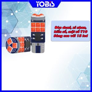 Led T10 15LED canbus đèn nội thất ô tô, đèn biển số, đèn vòm, đèn xi nhan