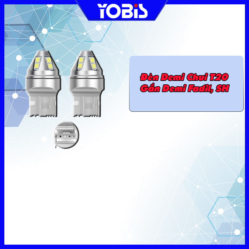 1 Bộ ( 2 Bóng) - Bóng LED Demi Chui T20-7443 Dành Riêng Cho Fadil, SH - Ảnh 2